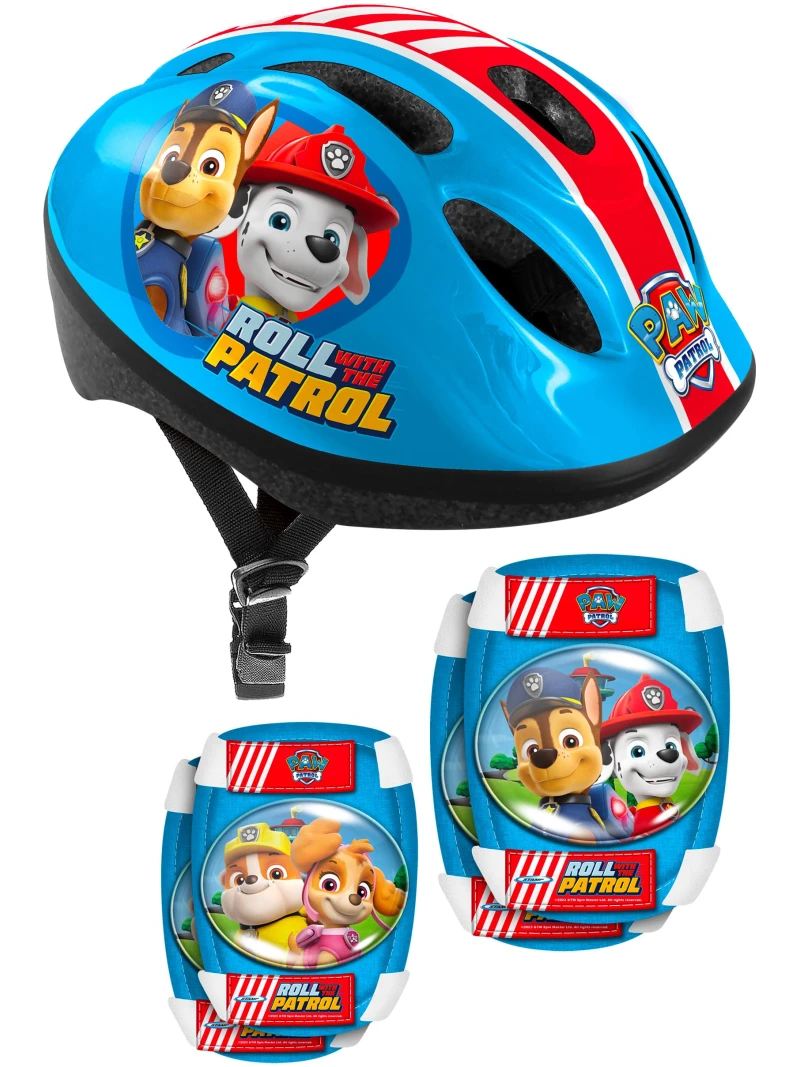 Combo Protection Pat'Patrouille Casque Genouillères Coudières