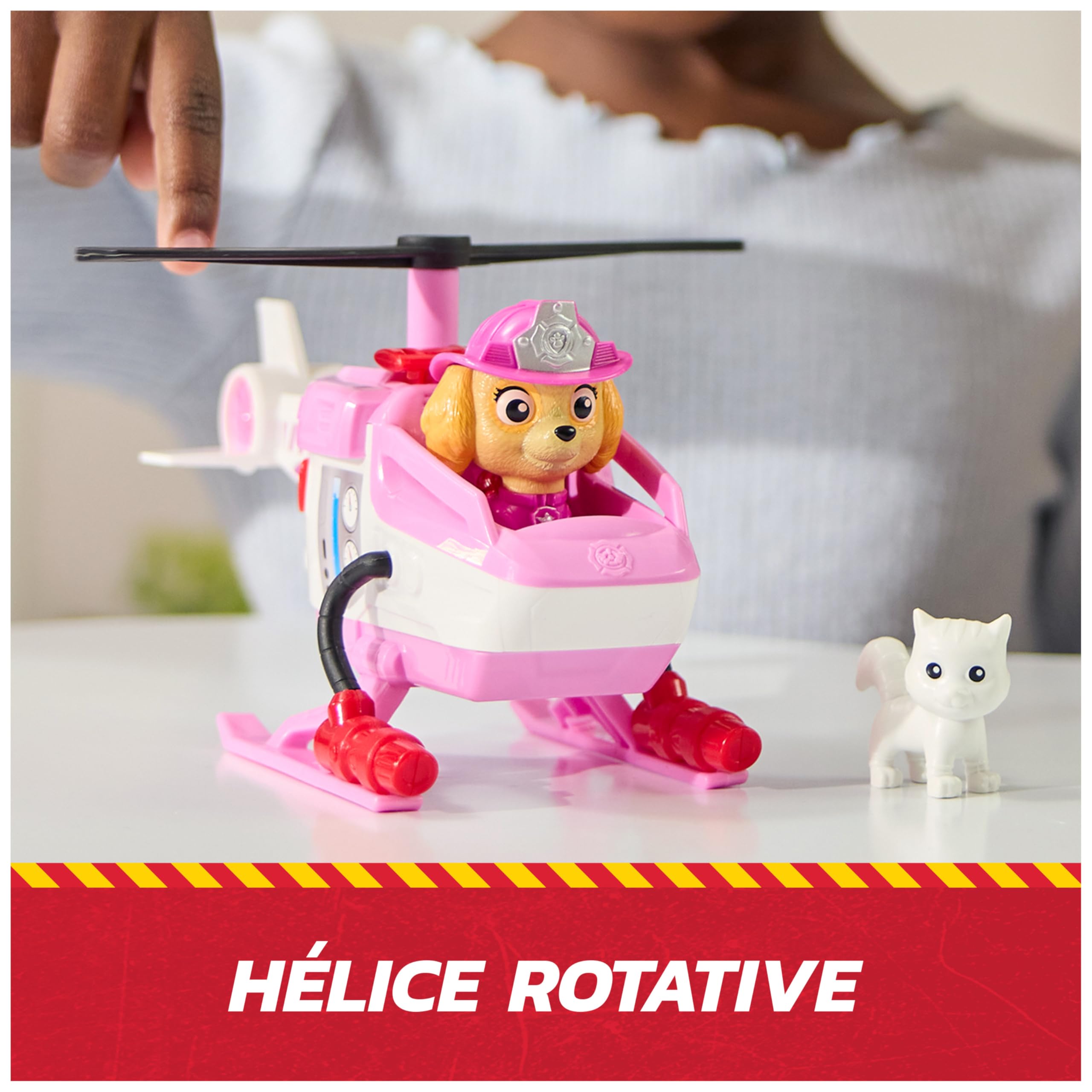 Véhicule Stella Pat'Patrouille Fire Rescue Mission - Voiture Pompier avec Figurine – Image 3