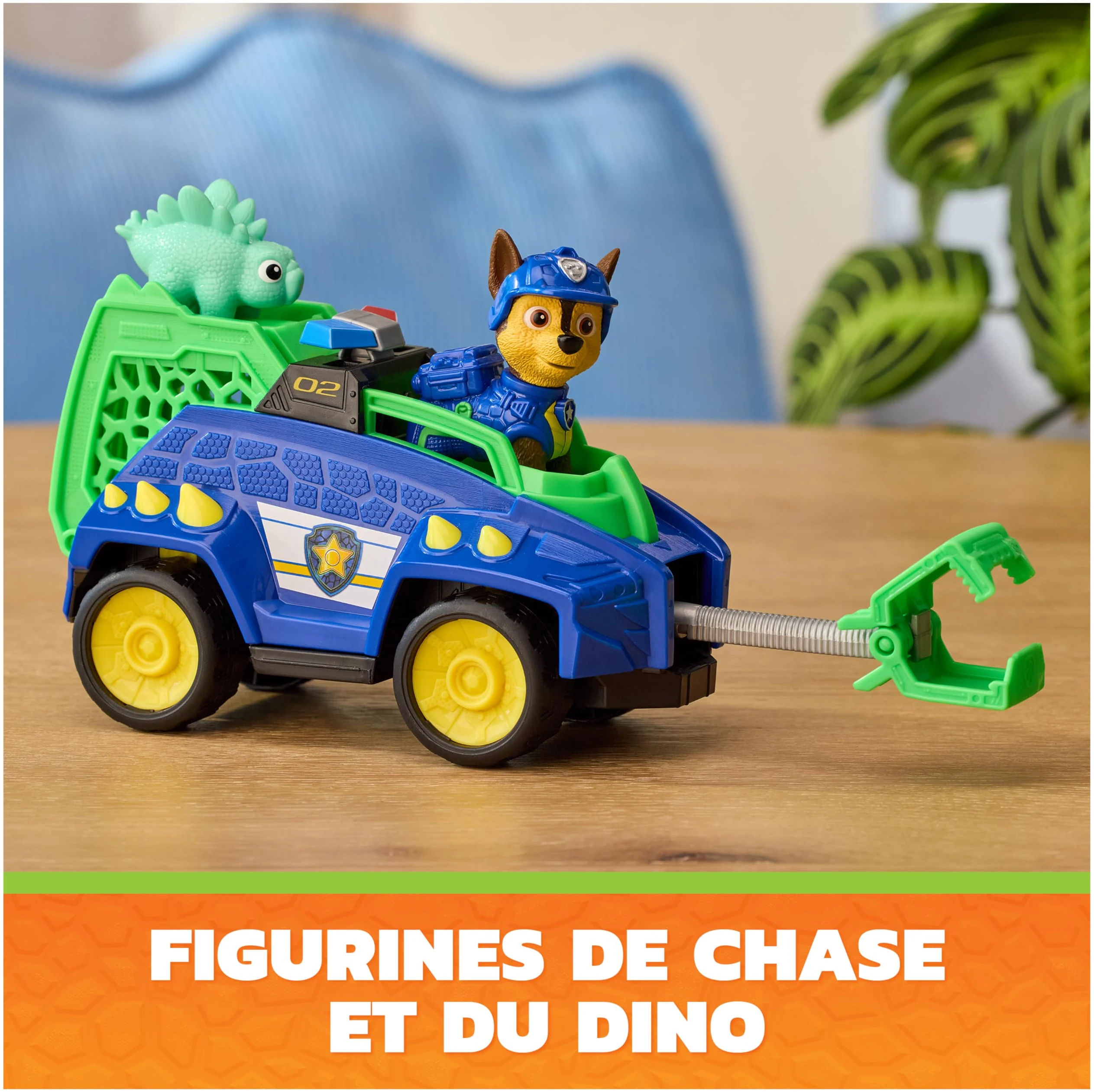 Véhicule Figurine Chase Pat'Patrouille - Mission Dino – Image 3