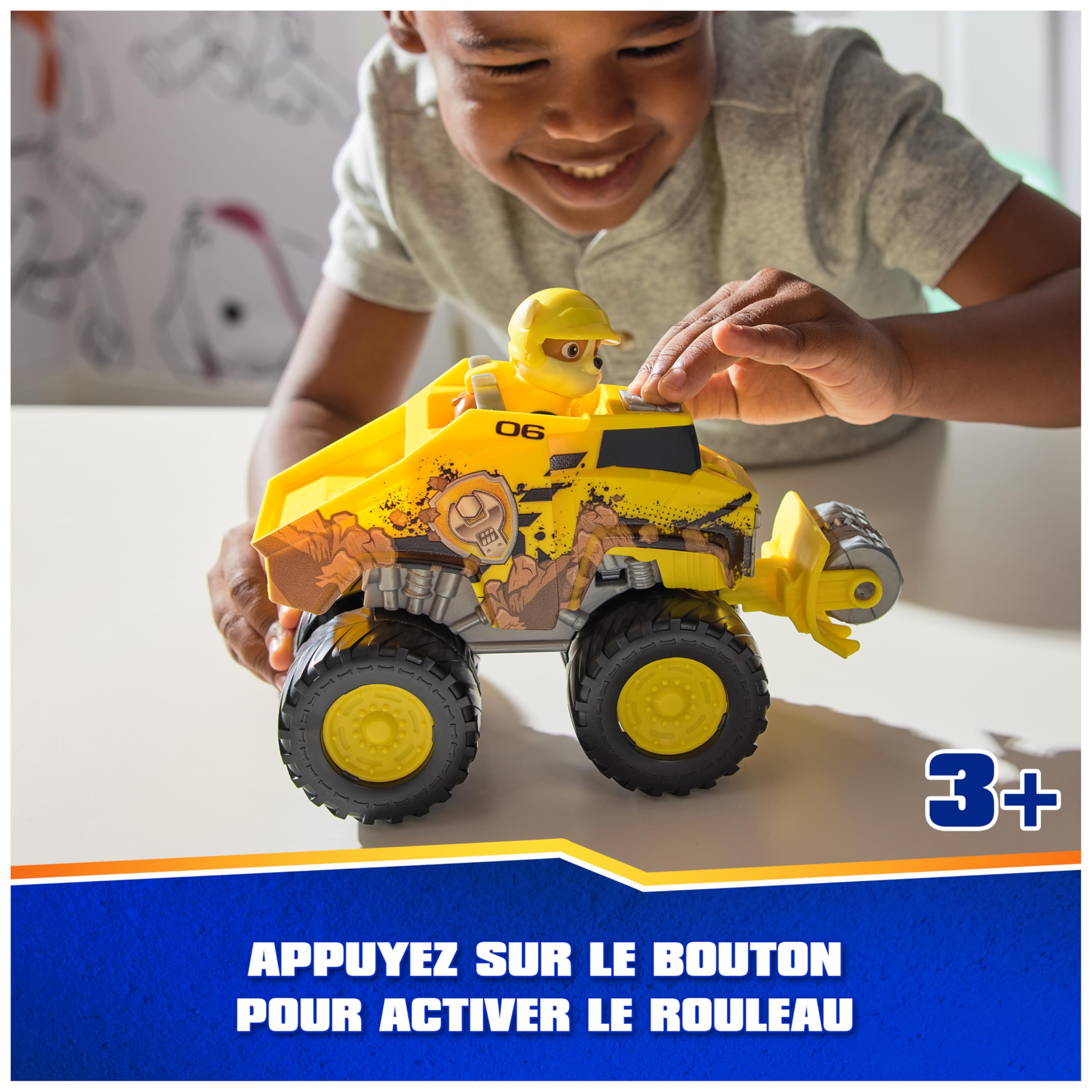 Véhicule Figurine Ruben Pat'Patrouille - Bulldozer Rescue Wheels – Image 3