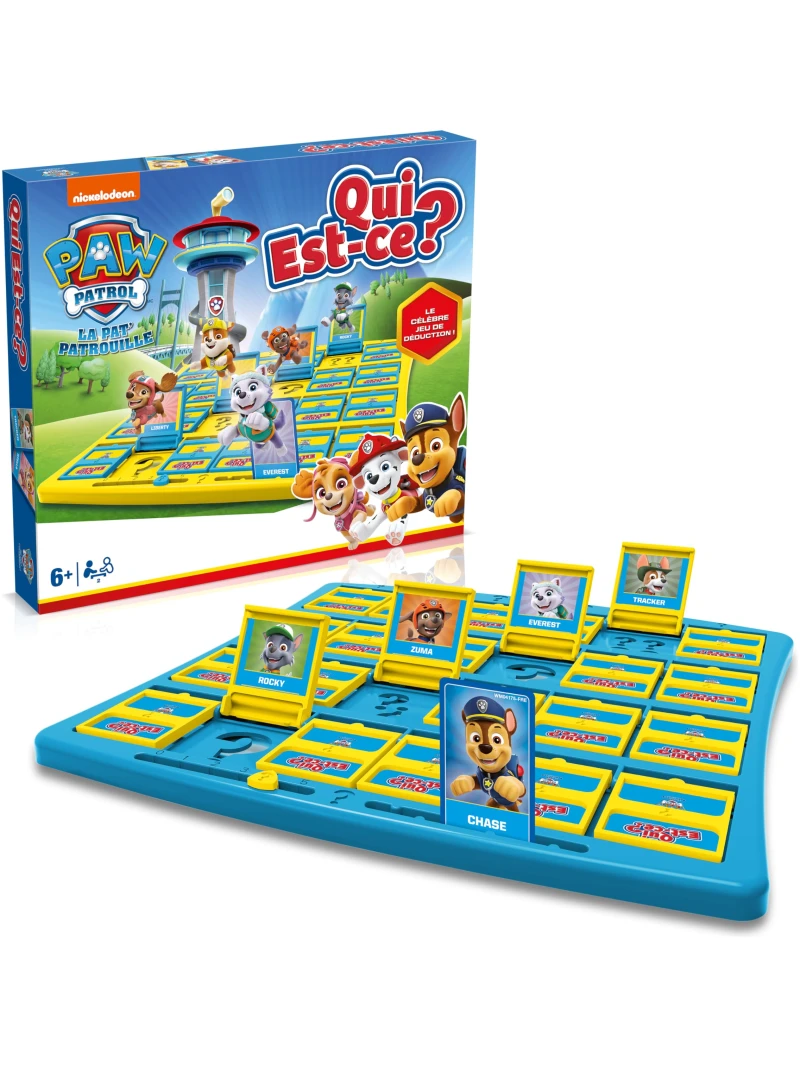 Jeu Qui Est-ce Pat'Patrouille - Jeu de Société Enfant 6+