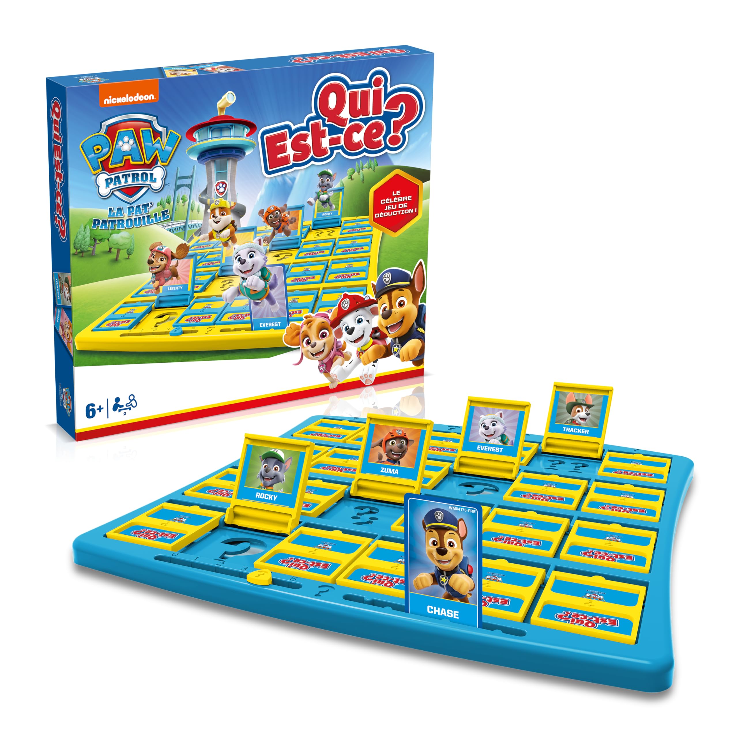 Jeu Qui Est-ce Pat'Patrouille - Jeu de Société Enfant 6+
