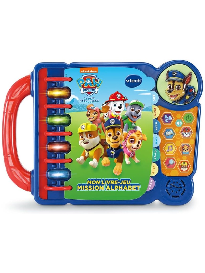 VTech Mission Alphabet Pat'Patrouille : le livre-jeu des lettres