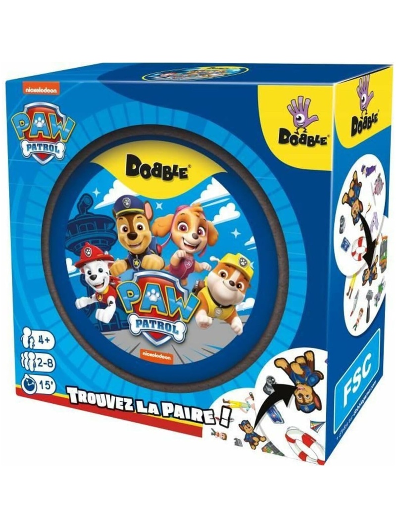 Dobble Pat'Patrouille : le jeu de rapidité à petit prix