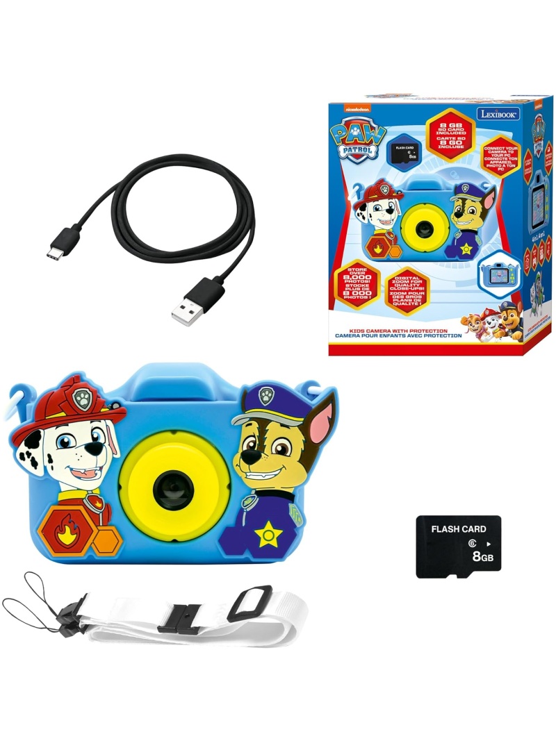 Appareil photo Pat'Patrouille Lexibook 4-en-1 : avis