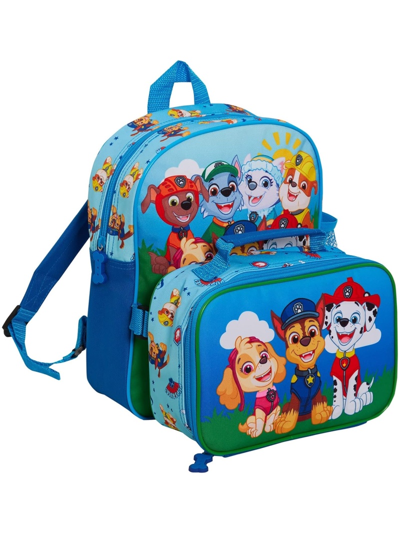 Sac à dos + sac déjeuner Pat' Patrouille : ensemble 2 pièces