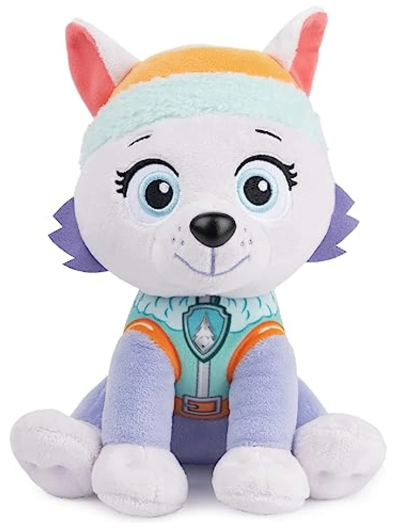 Peluche Everest Pat'Patrouille GUND, la husky des neiges, 23 cm